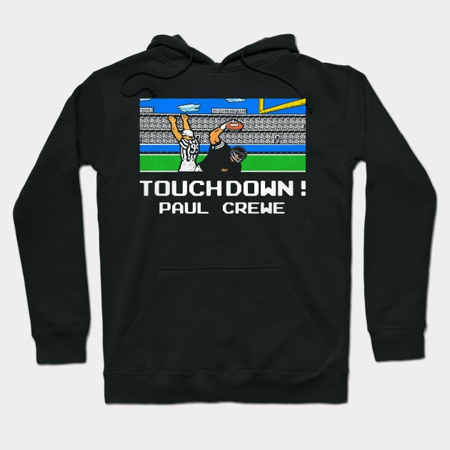 Tecmo Paul Crewe Touchdown Hoodie by darklordpug